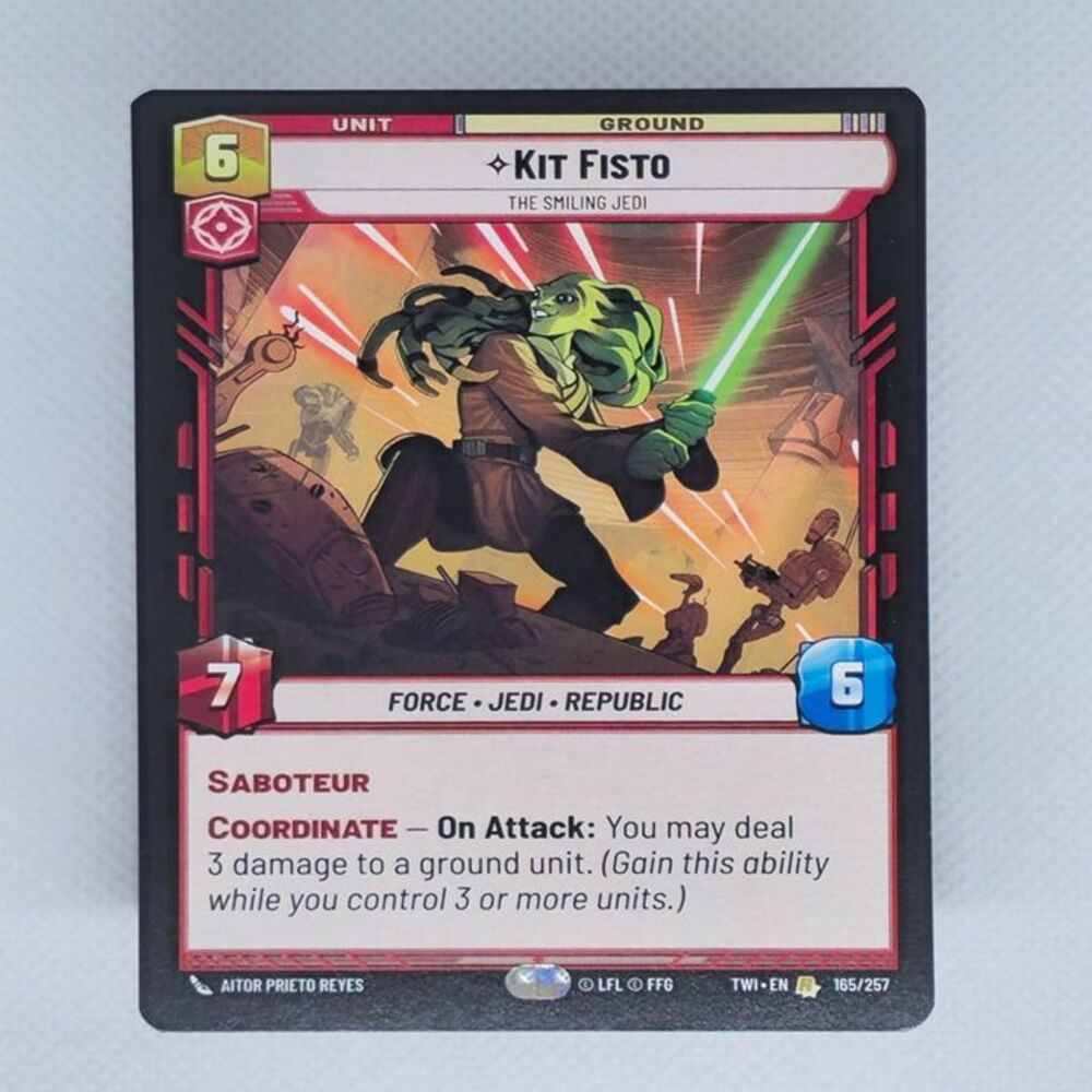 Star Wars Twilight Of The Republic Kit Fisto 165
